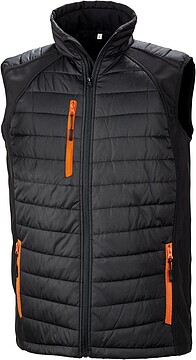 Colete Softshell acolchoado Black Compass R238X