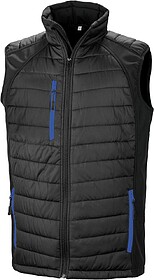 R238X Colete Softshell acolchoado Black Compass tam: L cor: ...