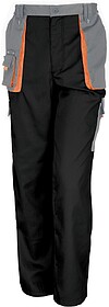 R318X Calças Lite tam: M (34 UK) cor: Black/ Grey/ Orange :...