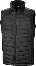 R238X Colete Softshell acolchoado Black Compass tam: S cor: ...