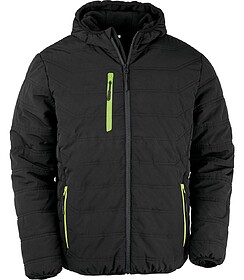 R240X Blusão acolchoado black compass reciclado tam: M cor:...