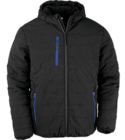 R240XXS Blusão acolchoado black compass reciclado tam: XS c...