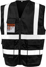 R477X Colete de segurança com fecho tam: XXL cor: Black : R...