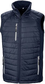 Colete Softshell acolchoado Black Compass R238X
