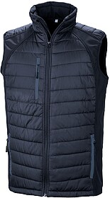 R238X Colete Softshell acolchoado Black Compass tam: XS cor:...