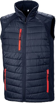 Colete Softshell acolchoado Black Compass R238X