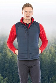 R238X Colete Softshell acolchoado Black Compass tam: XS cor:...