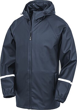 Casaco impermeável Prism PU com faixas reflectoras R915X