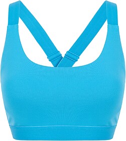 TL371 Soutien/Top de desporto tam: S cor: Turquoise blue : T...