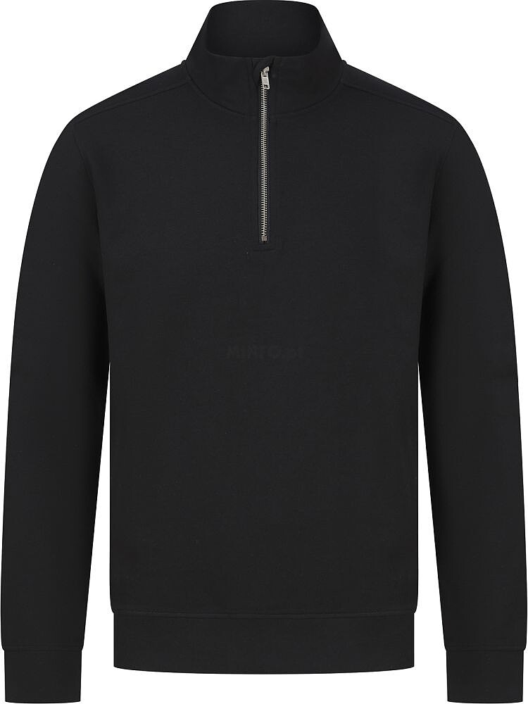 Sweatshirt com meio fecho unissexo H842