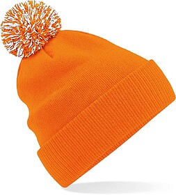 B450 Gorro Snowstar® tam: One Size cor: Orange/ White : Bee...