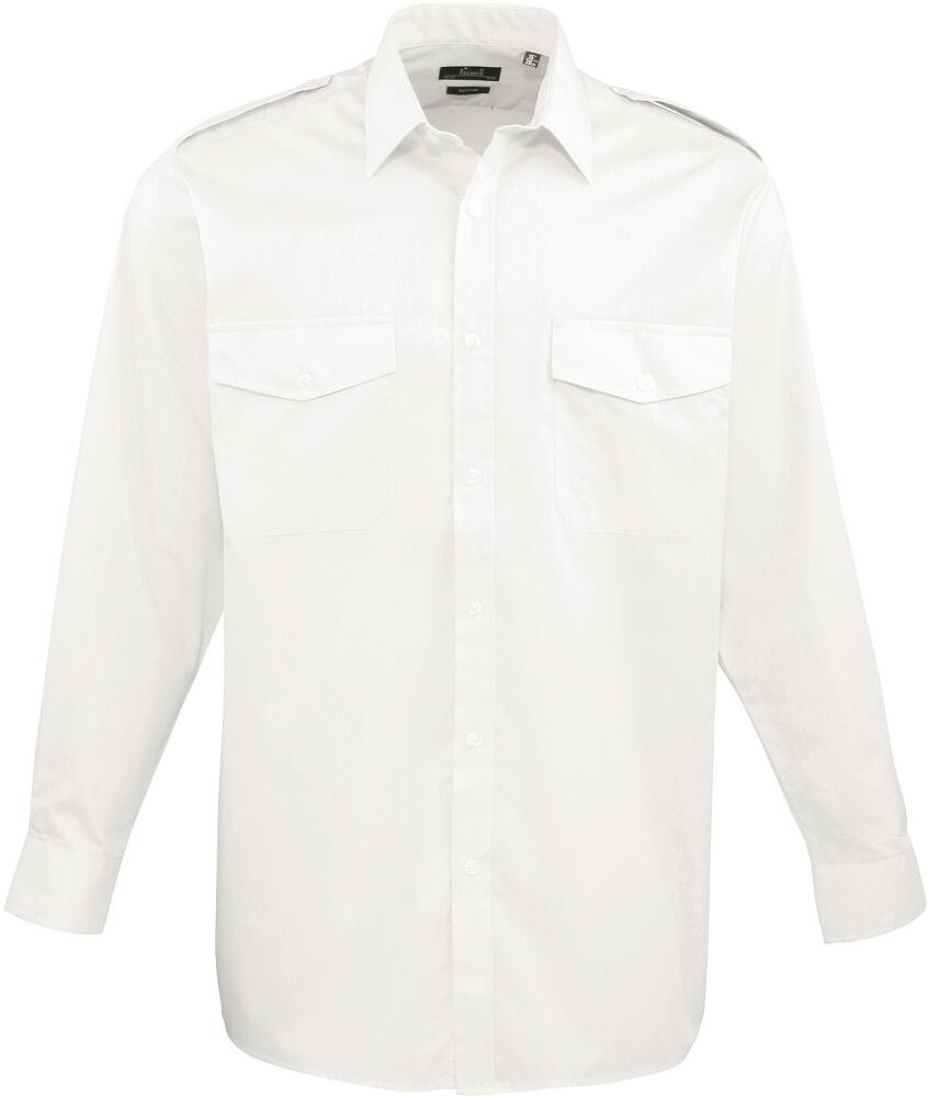 Camisa piloto de manga comprida PR210