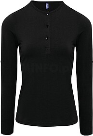 PR318 &rsquo;T-shirt de senhora com mangas dobráveis "Long ...