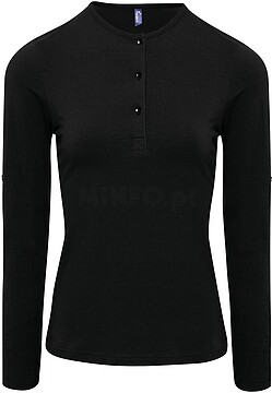 &rsquo;T-shirt de senhora com mangas dobráveis "Long John"&rsquo; PR318