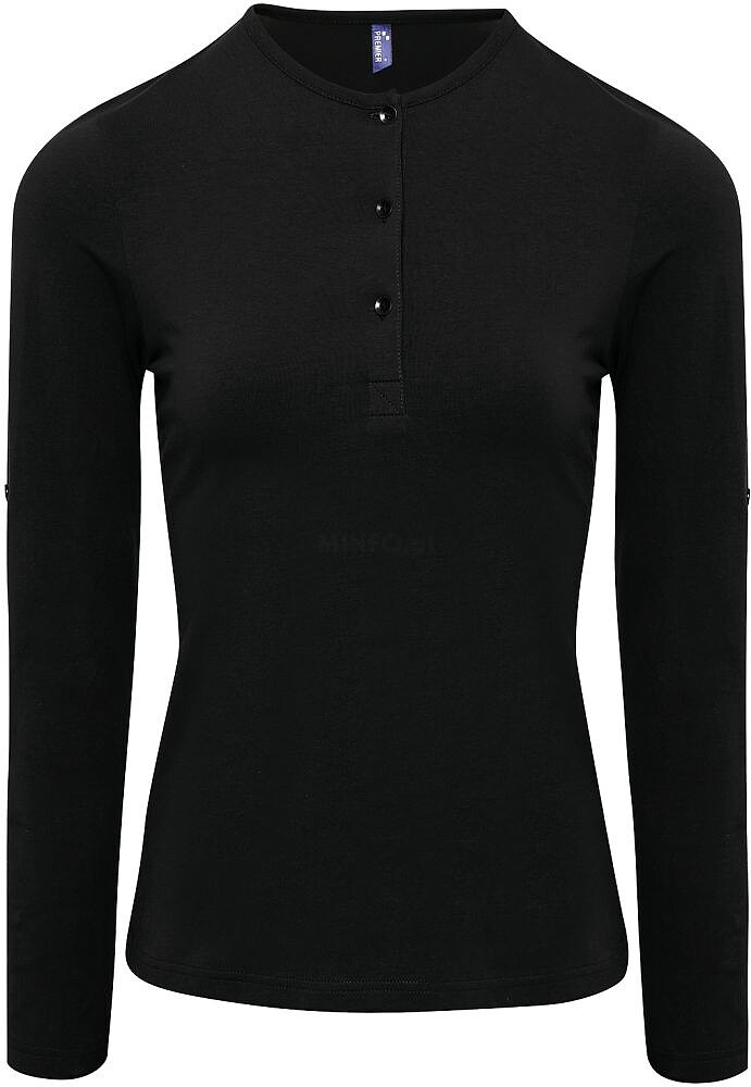 ’T-shirt de senhora com mangas dobráveis "Long John"’ PR318