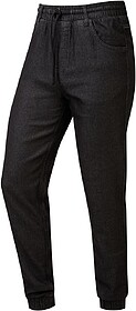 PR556 Calças de chef “Artisan” tam: M cor: Black Denim ...