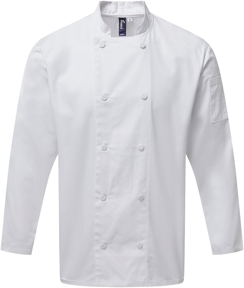 Jaleca de chef de cozinha manga comprida Coolchecker® PR903