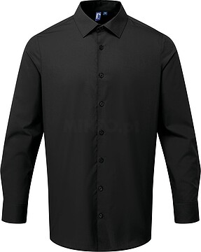 Camisa de popeline de manga comprida RECYCLIGHT para homem PR203