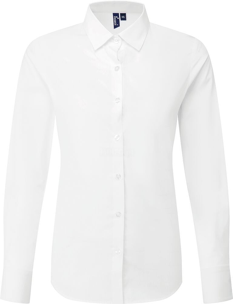 Camisa de popeline de manga comprida RECYCLIGHT para senhora PR303