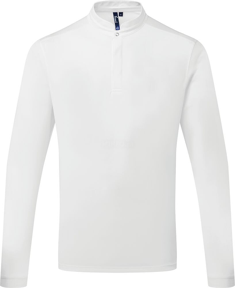 Polo de Chef Coolchecker Essential de manga comprida PR647