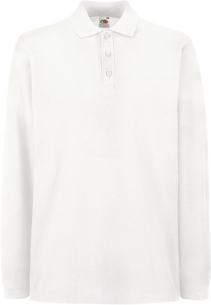 Polo piqué Premium de manga comprida (63-310-0) SC63310