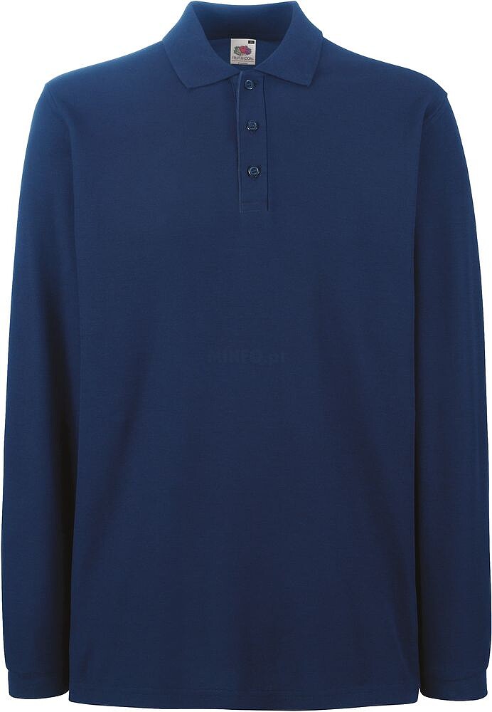 Polo piqué Premium de manga comprida (63-310-0) SC63310
