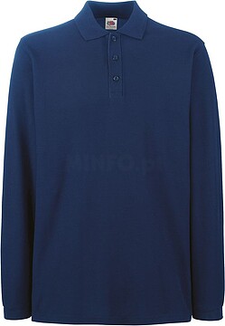 Polo piqué Premium de manga comprida (63-310-0) SC63310