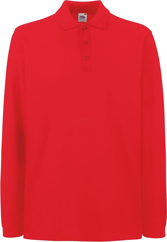 Polo piqué Premium de manga comprida (63-310-0) SC63310