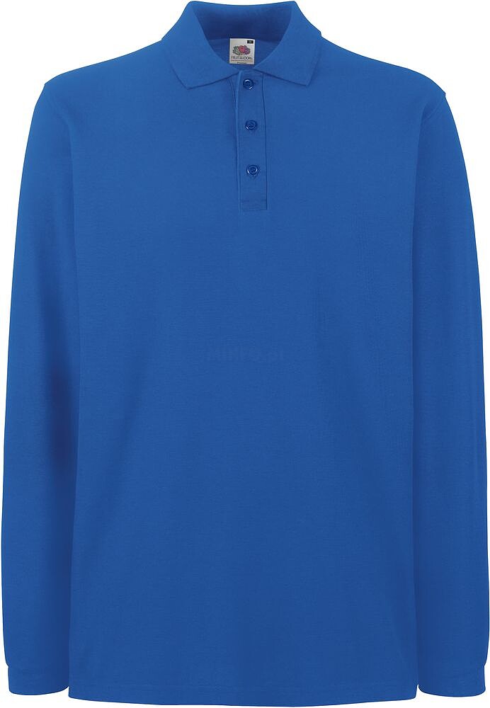 Polo piqué Premium de manga comprida (63-310-0) SC63310