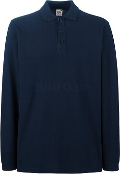 Polo piqué Premium de manga comprida (63-310-0) SC63310