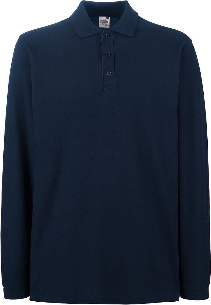 Polo piqué Premium de manga comprida (63-310-0) SC63310