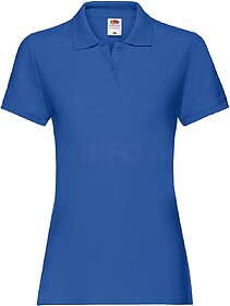 SC63030 Polo de senhora Premium tam: M cor: Royal Blue : Fru...
