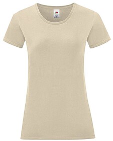 T-SHIRT FRUIT OF THE LOOM ICONIC 150 T LADIES - Natural M
