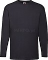T-Shirt de Manga Comprida Fruit of the Loom Valueweight - Marinho M