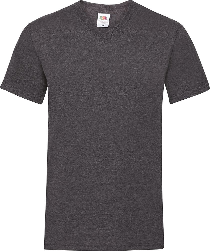 T-shirt valueweight com decote V (61-066-0) SC22V