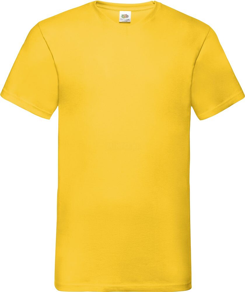 T-shirt valueweight com decote V (61-066-0) SC22V
