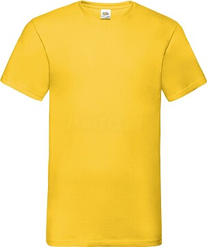 T-shirt valueweight com decote V (61-066-0) SC22V