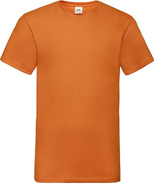 T-shirt valueweight com decote V (61-066-0) SC22V