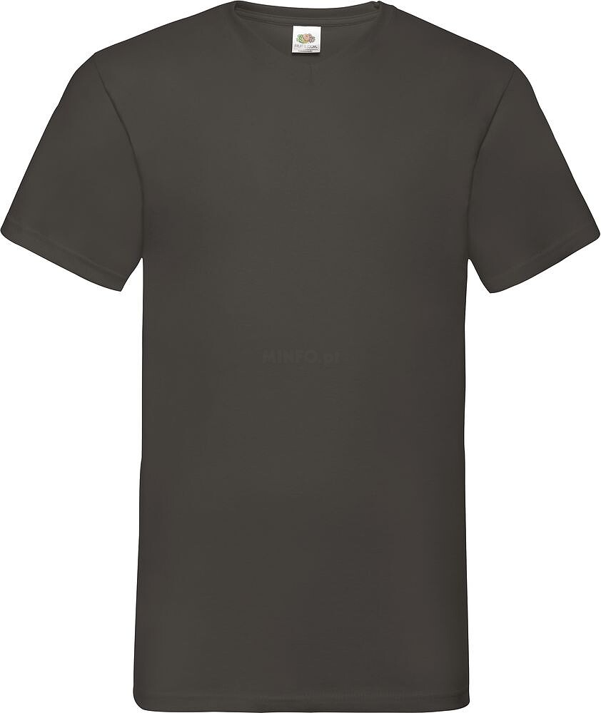 T-shirt valueweight com decote V (61-066-0) SC22V