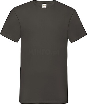 T-shirt valueweight com decote V (61-066-0) SC22V