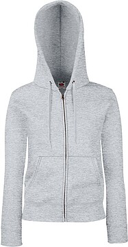 Casaco sweatshirt de senhora com capuz Premium (62-118-0) SC62118