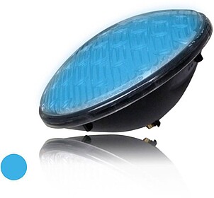 Lâmpada LED PAR56 (PISCINA) 12V AZUL 15W 420 LÚMENS EDM