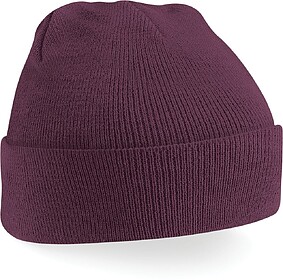 B45 Gorro Original com dobra tam: One Size cor: Plum : Beech...