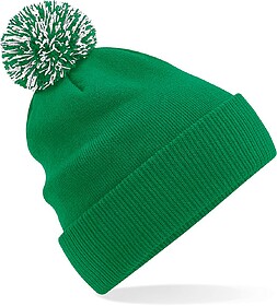B450 Gorro Snowstar® tam: One Size cor: Kelly Green/ White ...