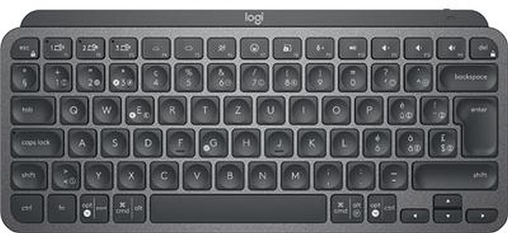 Logitech MX Keys Mini - Teclado - retroiluminação - Bluetooth - QWERTZ - Suíço - grafite 920-010485