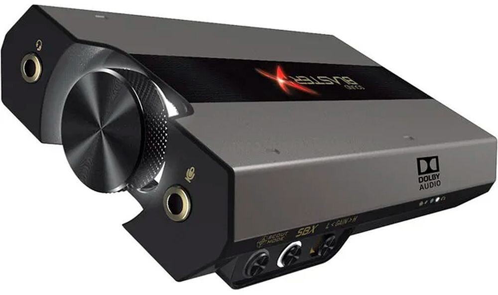 Creative Placa Som Externa Sound Blaster X G6 V2 USB-C 70SB177000003