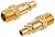 Conectores Orion Latão Macho Rosca Macho ¼ pol, 2 un 89148 - imagem 1