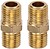 Conectores Duplos Latão Macho ¼ Macho ¼ pol, 2 unid 89152 - imagem 1