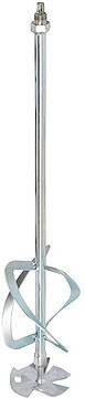 G-16112 : 16112 MEZCLADOR GALVANIZADO DOBLE ROTACIÓN, Ø140 x 600 mm, M18, BLISTER