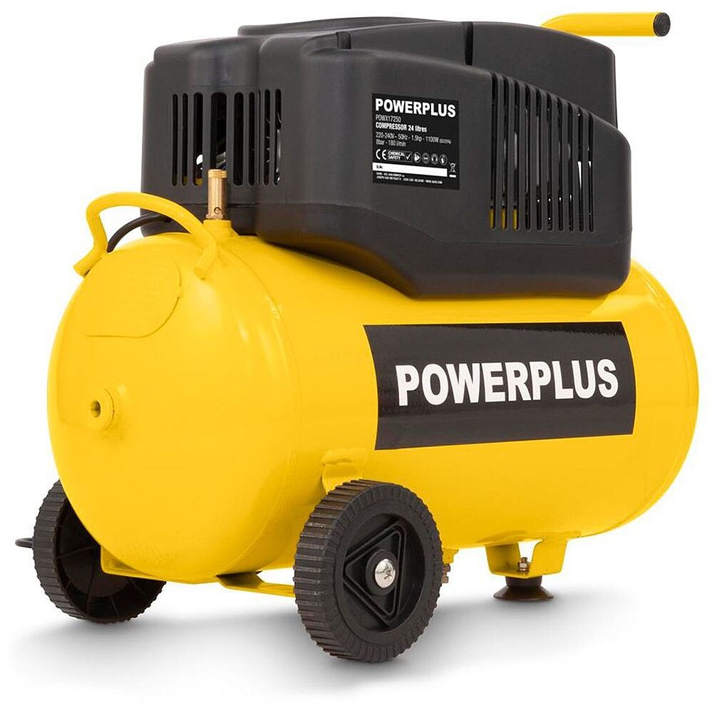 Compresor 1200 W 24 L Sin Aceite G-84088